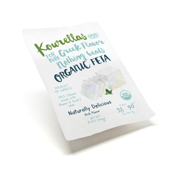 Organic Feta P.D.O. Cheese 150g