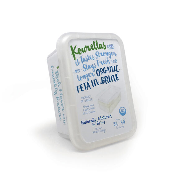 Organic Feta P.D.O. Cheese in Brine 350g