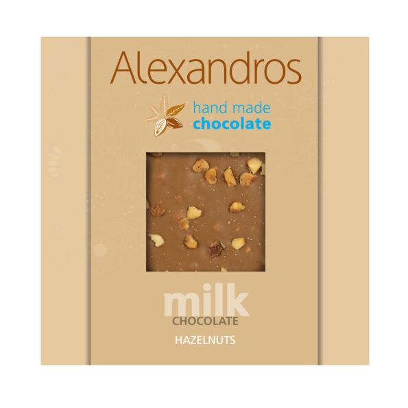 Milk Chocolate with Hazelnuts 90g