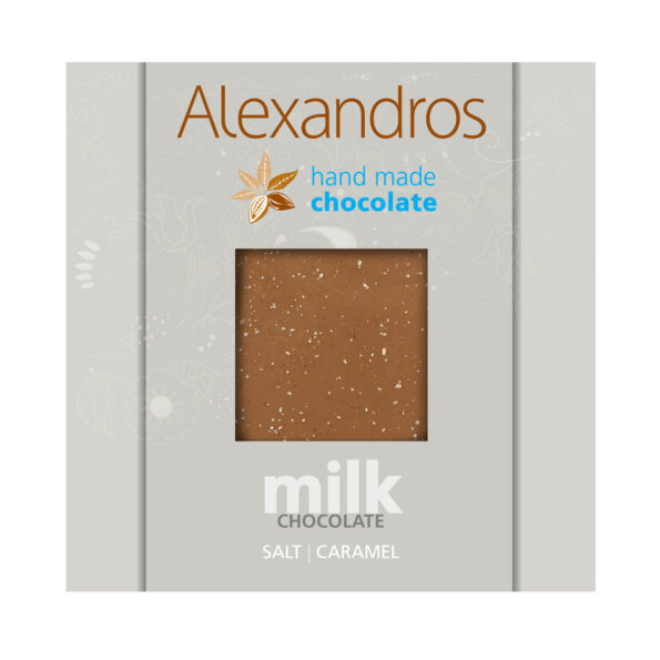 Milk Chocolate with Salt & Caramel 90g