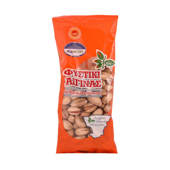 Roasted Pistachio P.D.O. Aegina 80gr Ελαφρώς Αλατισμένο