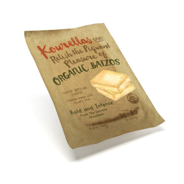 Βιολογικός Μπάτζος Τυρί Π.Ο.Π. 150g