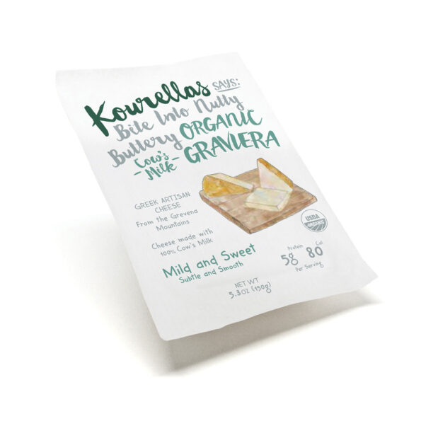 Organic Cow’s Milk Graviera 150g