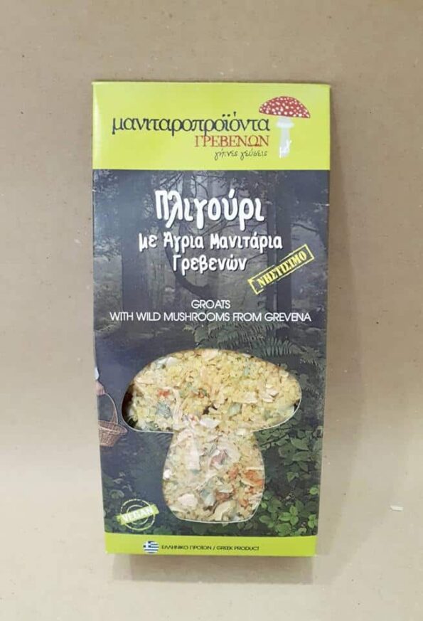 Groats with Wild Mushrooms From Grevena 350gr