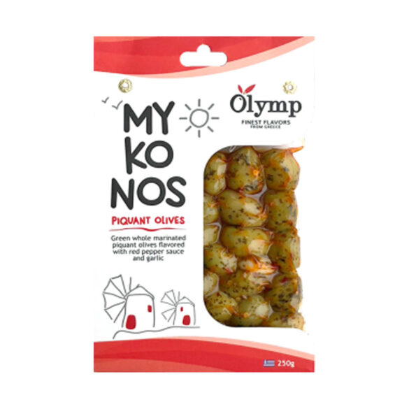 Mykonos Piquant Olives 500g