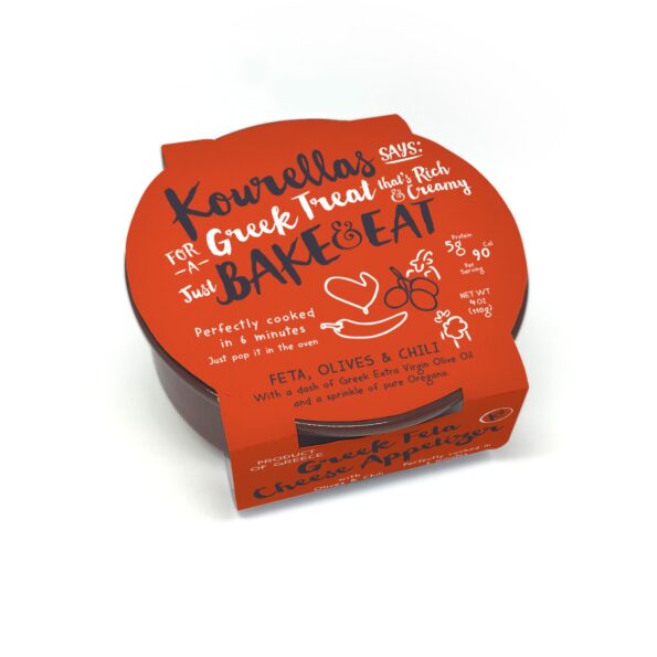 Bake & Eat Cheese Appetizer with Olives & Chili 110g