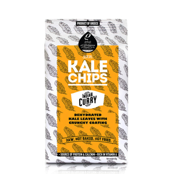 Kale Chips Indian Curry 40g