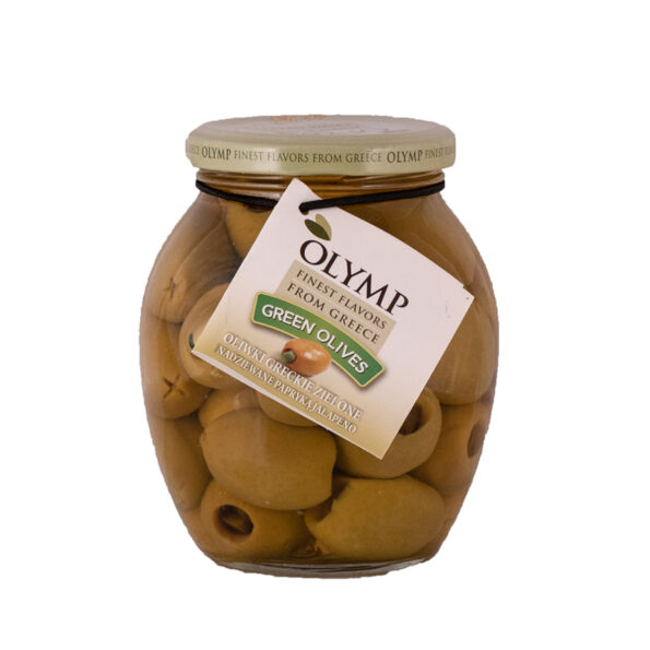 Green Olives with Jalapeno in Brine 200g