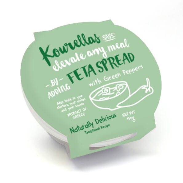 Feta Spread with Green Peppers 150g