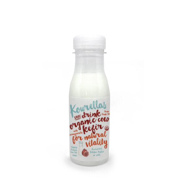 Organic Cow's Milk Kefir with Pomegranate 250ml